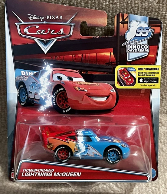 DISNEY PIXAR CARS Diecast Transforming lightning McQueen Radiator ...