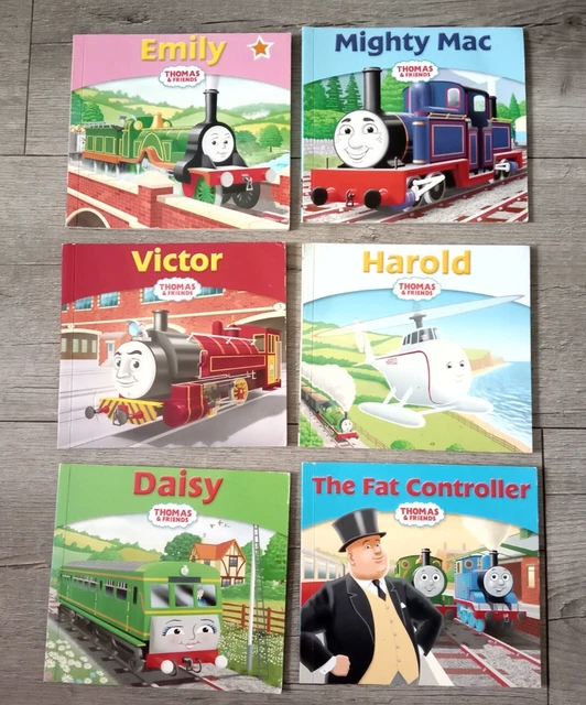 THOMAS THE TANK ENGINE & FRIENDS - bundle of 6 paperback books - like ...