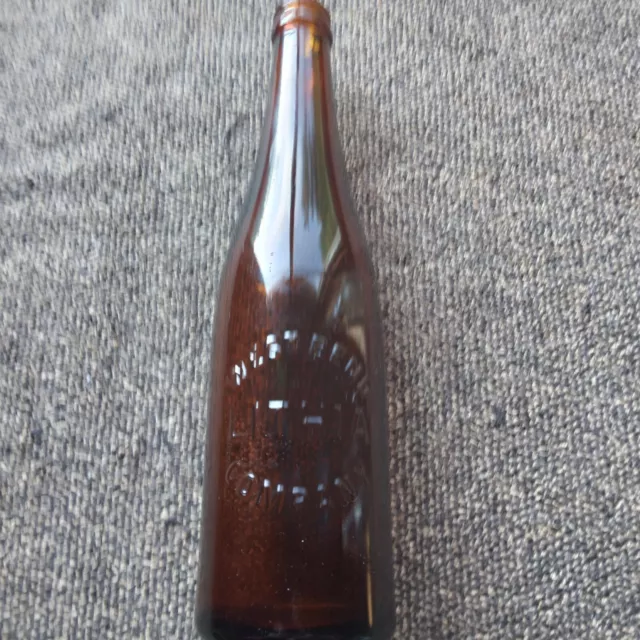 Vintage West Bend Lithia Co Embossed Beer Bottle West Bend Wi