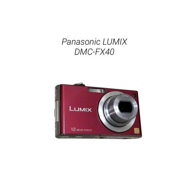 PANASONIC LUMIX DMC-FX40 Pink $174.06 - PicClick CA