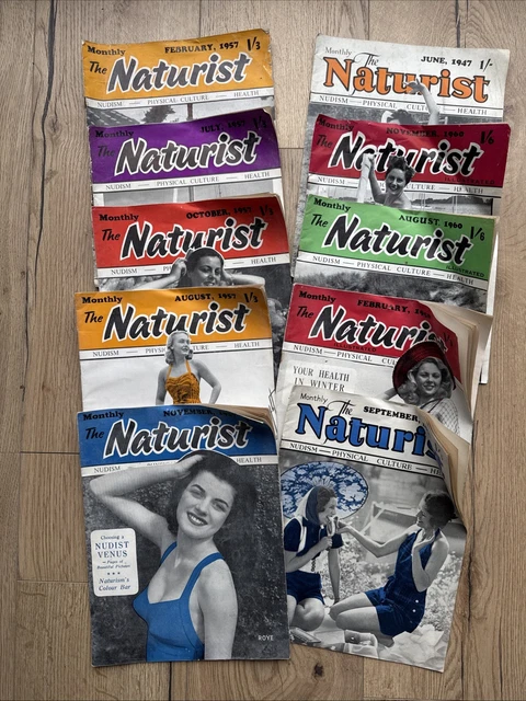 THE NATURIST MONTHLY Magazine Vintage Nudism Physical Culture Health £ ...