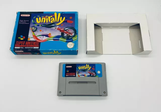 Unirally SNES OVP Super Nintendo ohne Anleitung PAL