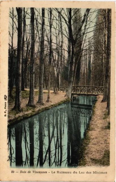 CPA Bois de VINCENNES - Le Ruisseau du Lac des Minimes (519926)