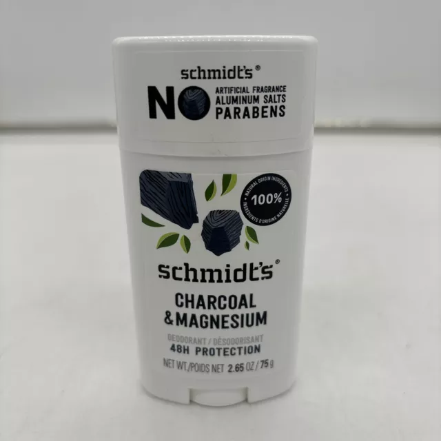 Schmidt's Natural Deodorant Charcoal & Magnesium Stick