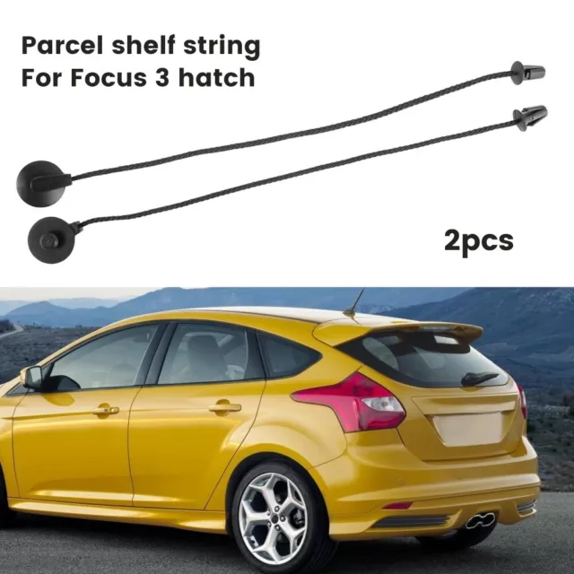 Enhance your For Ford Focus Hatchback with 2 Parcel Shelf Tray Strings
