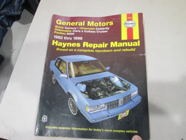 Buick Century 82-96 Haynes Repair Manual 38005