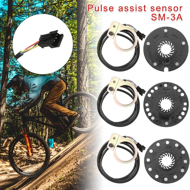 Speed Sensor Electric Bicycle Pedal PAS 5/8/12 Magnets E-bike System Assist