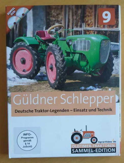 Oldtimer-Traktoren Sammeledition Nr.9 GÜLDNER (2er DVD-Box) --> NEU & OVP