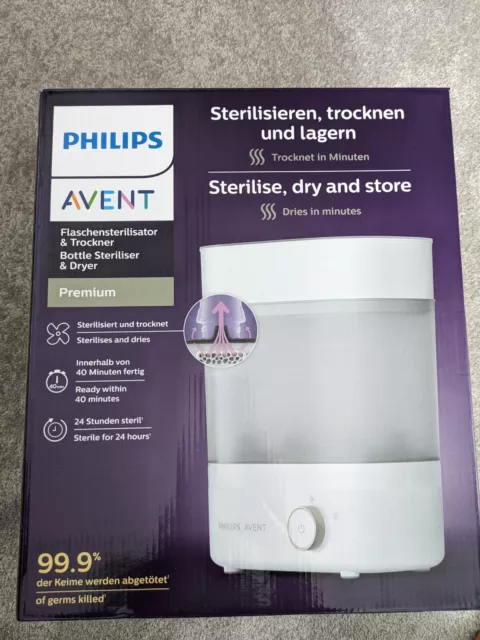 Philips Avent Flaschensterilisator Weiß Baby