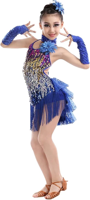 Vestito Pattinaggio Artistico Bambina Con Strass - Body Danza Classica E Moderna
