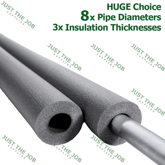 CLIMAFLEX FOAM PIPE Insulation Lagging Wrap Roll Huge Range inc 9mm