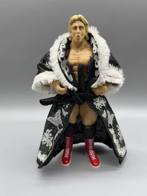 2003 Jakks WWE Limited Internet Exclusive Ric Flair Ringside Wrestling Figure