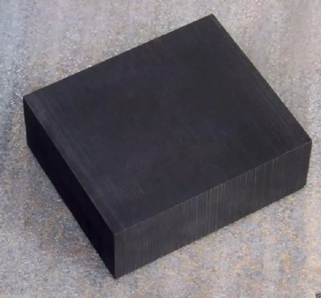 US Stock High Purity 99.9% Graphite Ingot Block 100x100x25mm 4"x4"x1"