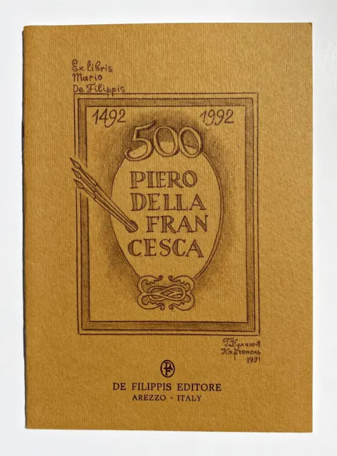 Mario De Filippis - 500 Piero Della Francesca Ex Libris Exlibris 1992