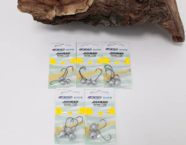 Balzer Owner Jighead Gr. 1/0 3g 5g 7,5g 10g 12,5g 15g Jighaken.NEW OVP
