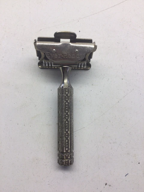 VINTAGE EVER-READY SAFETY Razor Made In USA Patented 1912 $9.99 - PicClick