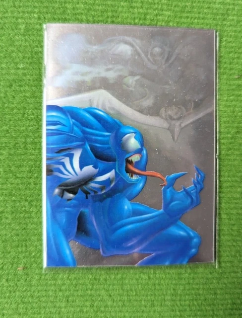 1995 Flair Marvel Annual Holoblast #6 Venom vs Demogoblin Card