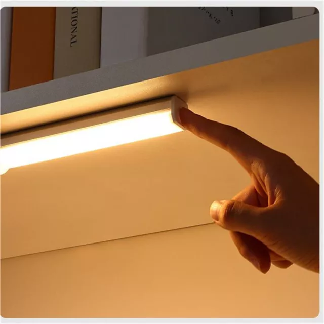 Lampe pour armoire avec détecteur de mouvement PIR à LED rechargeable par USB