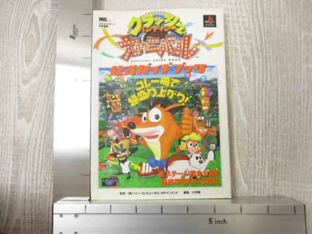 Crash Bandicoot Carnival Officiel Guide Ps Livre 2001 SG75 2