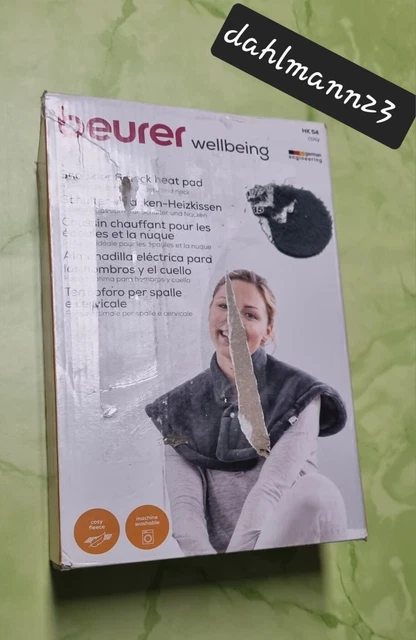 BEURER HK 54 Cosy wellbeing Schulter/Nacken Heizkissen 56x52 cm 3 Stufen