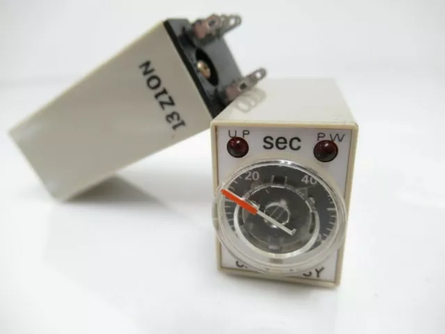 H3Y-2- Omron Timer 24 vdc 5a 250vac lot of 2