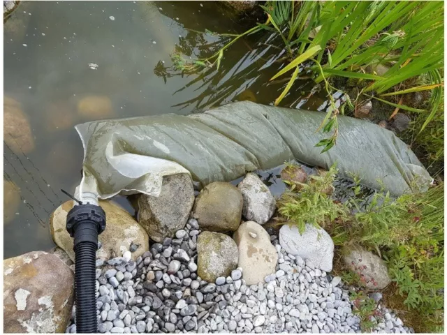 FANGO 2000 Feinfiltersack zur Wasserrückführung Teichsauger Schlammsauger