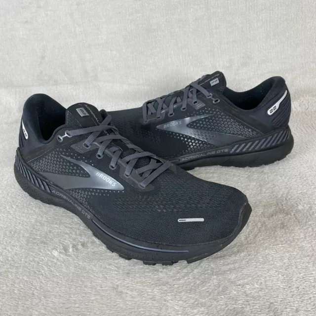 BROOKS ADRENALINE GTS 22 Men's Running Shoes Size 13 M Black Sneakers ...