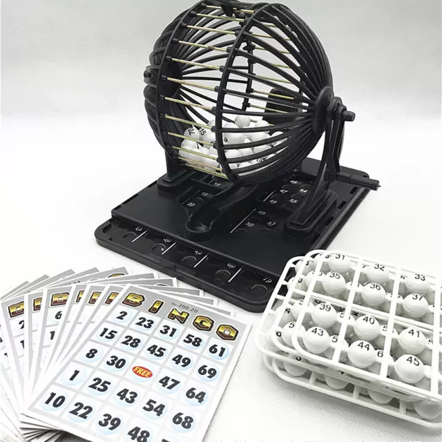 Bingo Neo Bingo Lotto Maschine Langlebig für Unterhaltung Spiel Party Kinder