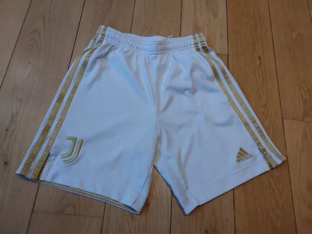 GENUINE Adidas Juventus Home Shorts 2020/2021 Season Size Age 11-12 Years