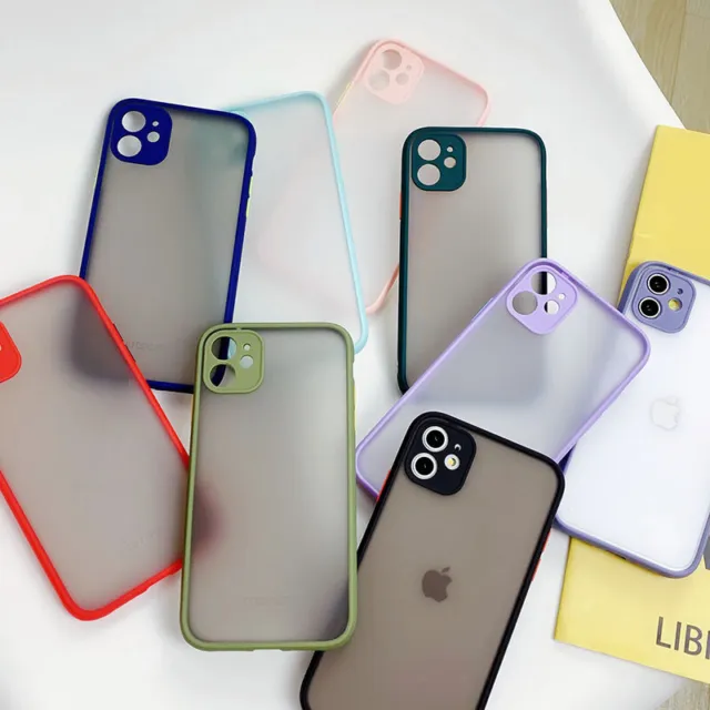 Shockproof Frosted Case For Apple iPhone 14 13 12 Plus Pro Max Silicone Cover