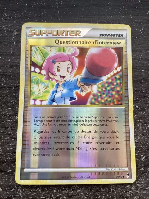 Questionnaire D’interview Reverse - Pokémon 79/95 Appel Des Lègendes Neuf Fr