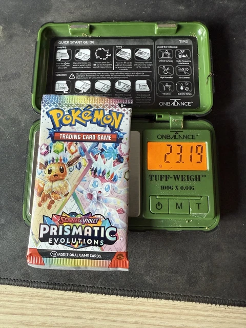 Prismatic Evolution God Pack Pokemon TCG Prismatic Evolutions Single Booster  Packs  Factory Sealed, English, 2025