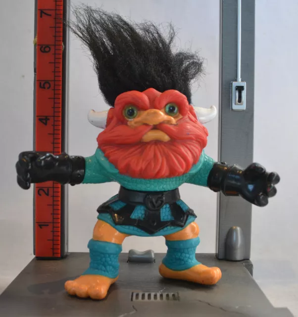 Battle Trolls Action Figure Doll - T.D. Troll - Viking Troll - Looks Like Fisto