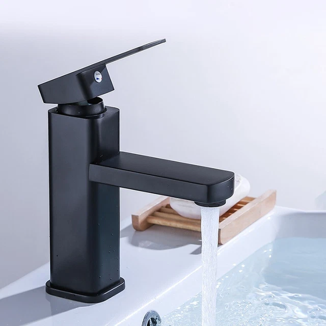Piscina familiar grifo negro 1 ud. El paño antioxidación es lo suficientemente silencioso