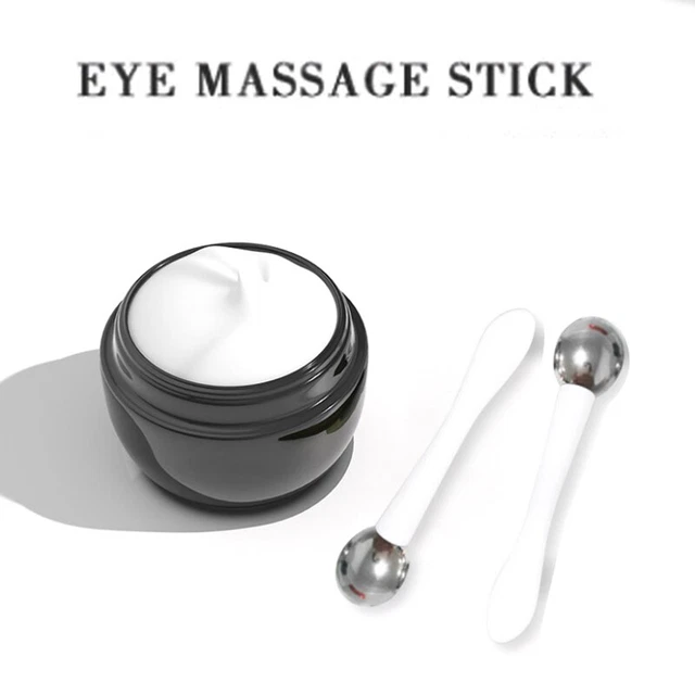 Stick Massaggio Rotolo Occhi Applicatore Crema Spatola Cosmetica Cucchiaio Antirughe S1