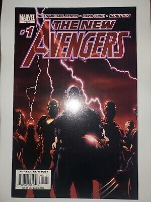 The New Avengers #1 Marvel Comics 2005 VF 8.0 or better / Bendis Finch art.