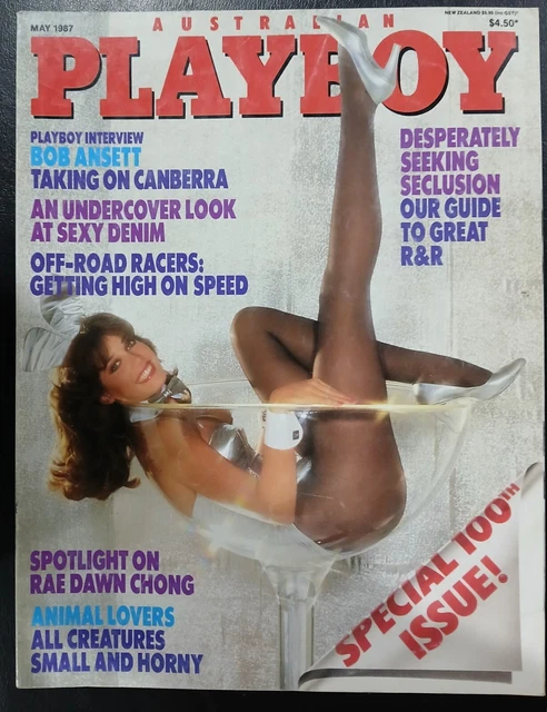 PLAYBOY MAGAZINE AUSTRALIAN - May 1987 - Anna Clark, Bob Ansett $22.00