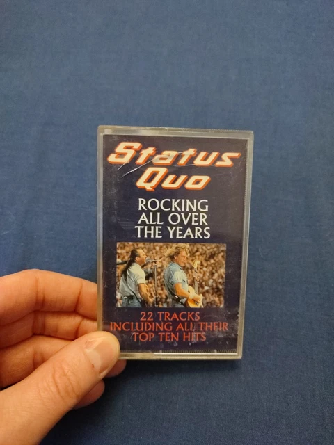 1990 Status Quo Rocking All Over The Years Cassette Tape