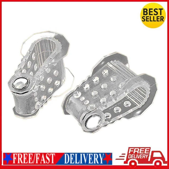 2 piezas Brackets Hallux Valgus para pies Protector elástico de punta grande antideslizante para el cuidado de los pies