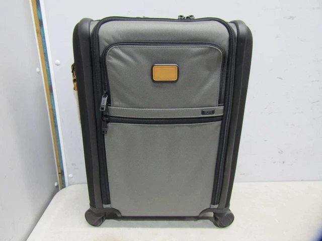 Tumi Alpha Continental Expandable 4-Wheeled Carry-On Luggage - Grey/Black