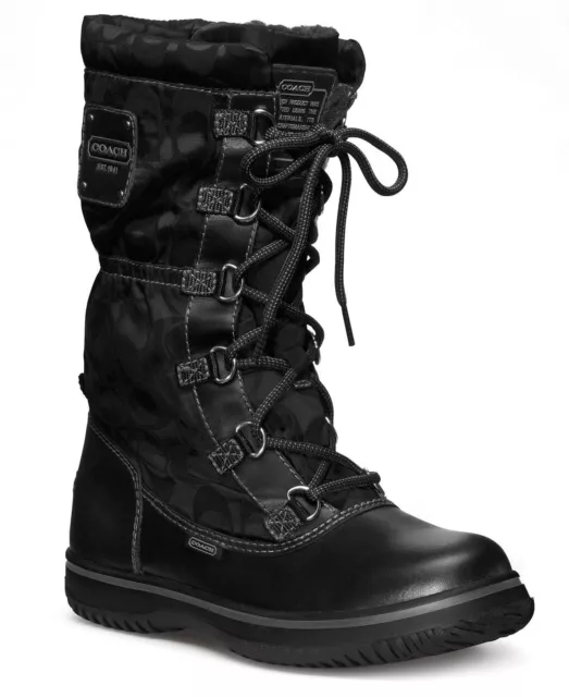 Coach on sale snow boots