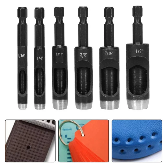 Poinçon Pour Œillet 14 Mm - Pour Cuir, Tissu Épais - Compatible Presse à Main - Accessoire Maroquinerie Et Couture