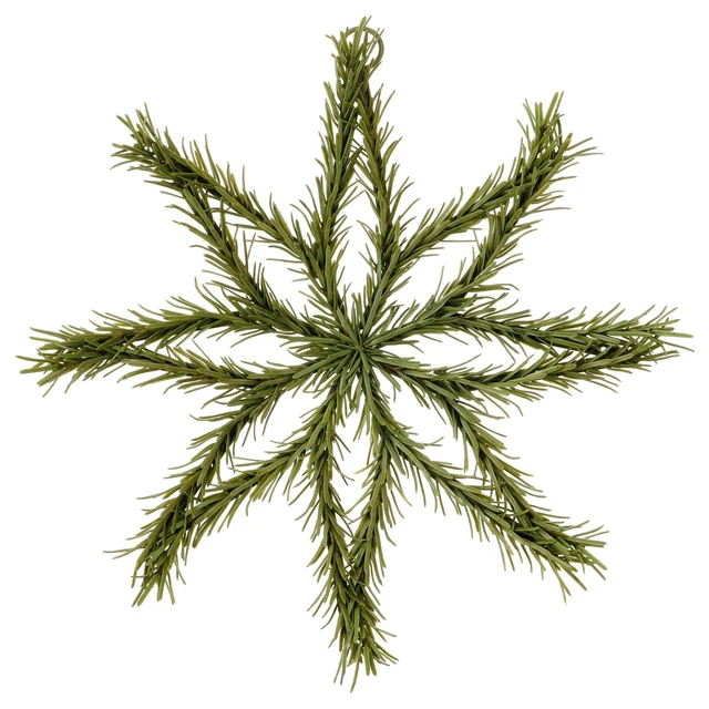 SMYCKA Kunstkranz, Innen-/Außenstern, 37 cm Durchmesser Weihnachtsdeko