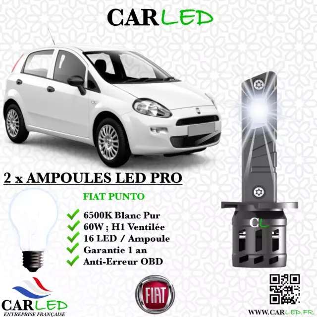 Kit Ampoule Led Fiat Punto