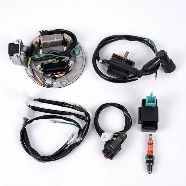 Bobines D'allumage Universelles Pour Kawasaki S2 350 Mach II 1972 - Compatibles Aussi Suzuki Et Yamaha
