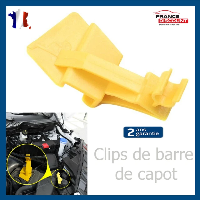 Twowinds Tirette Ouverture Capot Pour Ford Fiesta 4 (1995-2002) Et Fiesta 5 (2001-2010) - 2S6H16B632AE