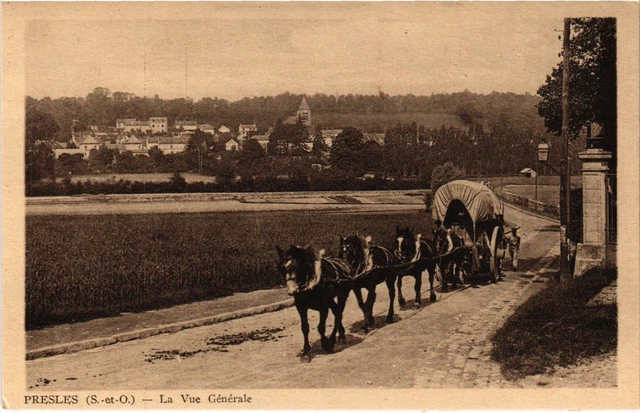 CPA PRESLES - La Vue Général (106971)