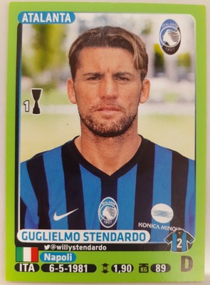 J8354 FIGURINE CALCIATORI 2014-2015 D'ALESSANDRO ATALANTA PANINI N° 15 