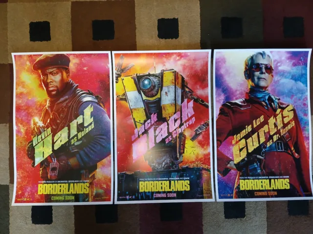 Borderlands ( 11" X 17")- Movie Collector's Poster Print set of 3