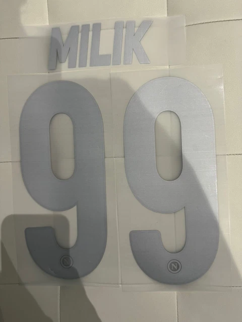 Kit Nameset Officiel SSC Napoli Allan 5 - Saison 19/20 Europa, Maillot Domicile Kappa